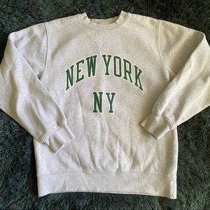 brandy melville new york crewneck